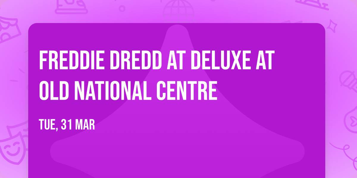 Freddie Dredd at Deluxe at Old National Centre
