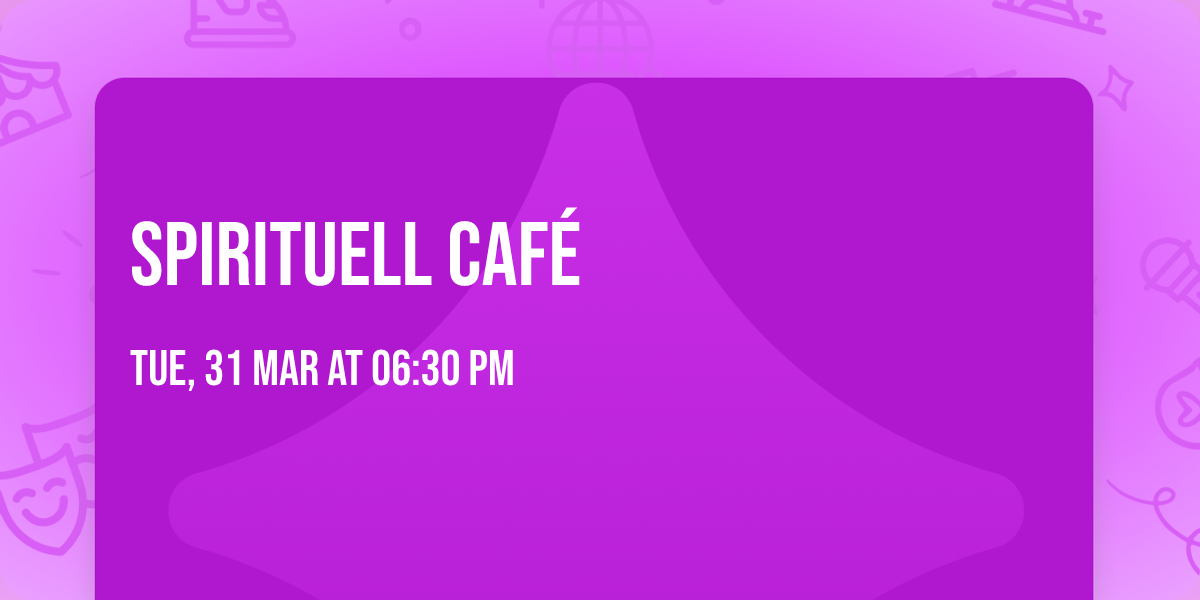 Spirituell caf\u00e9