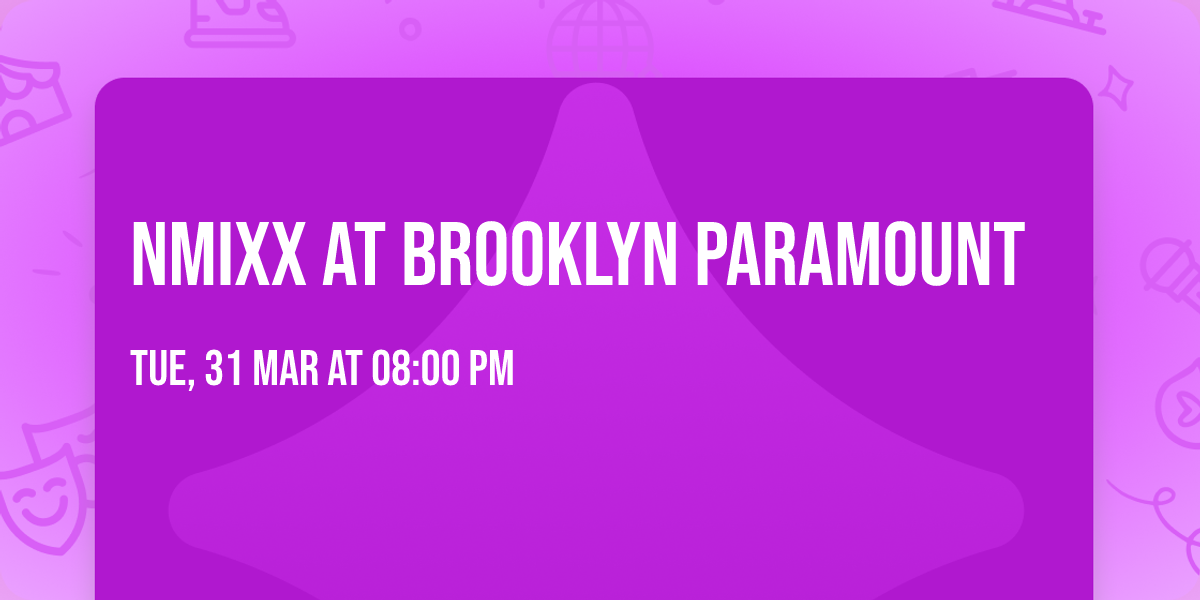 NMIXX at Brooklyn Paramount