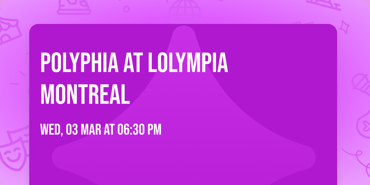 Polyphia at LOlympia Montreal