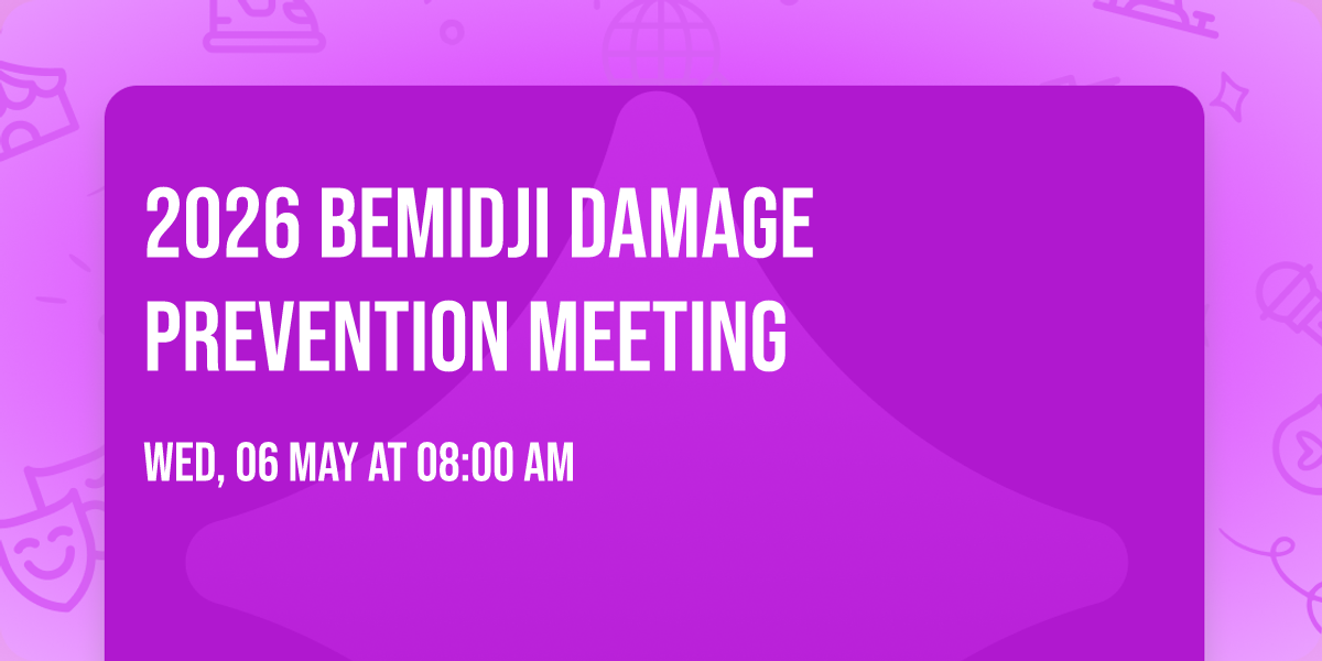 2026 Bemidji Damage Prevention Meeting