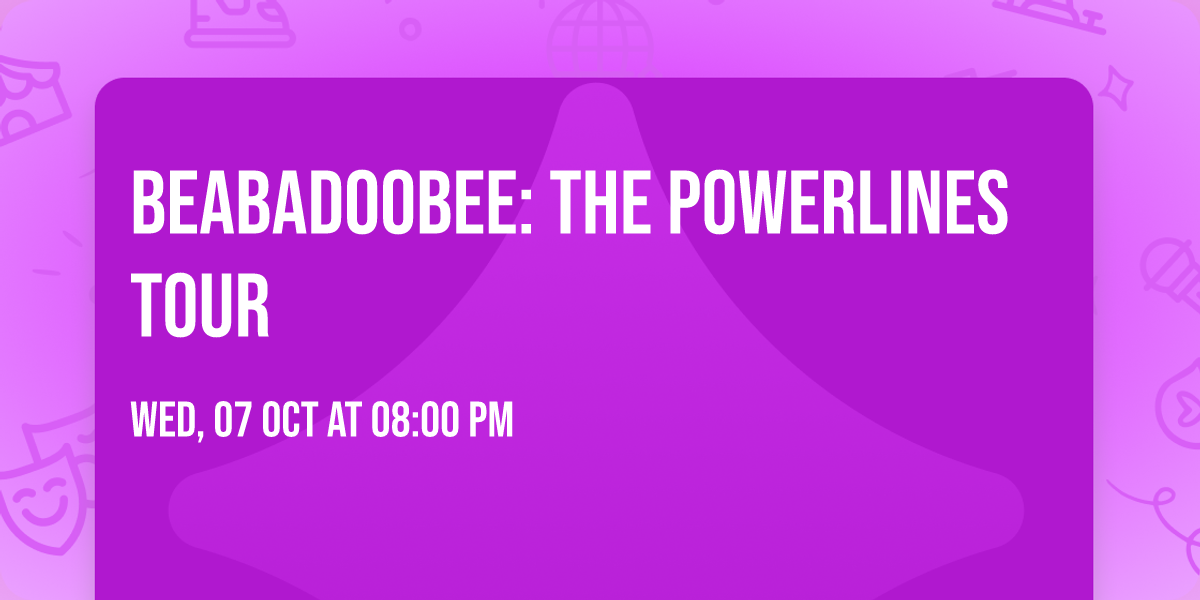 beabadoobee: The Powerlines Tour