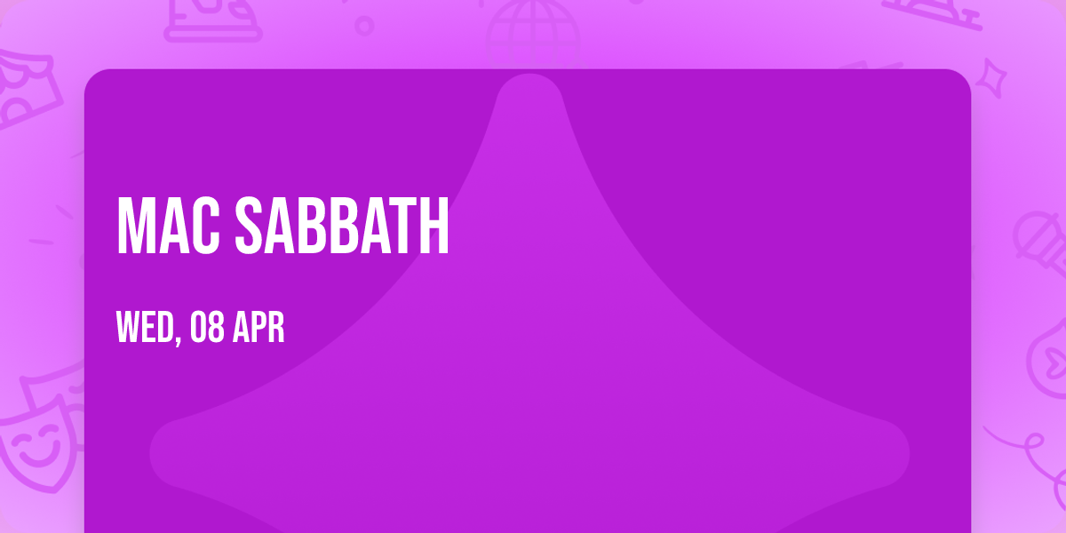 Mac Sabbath