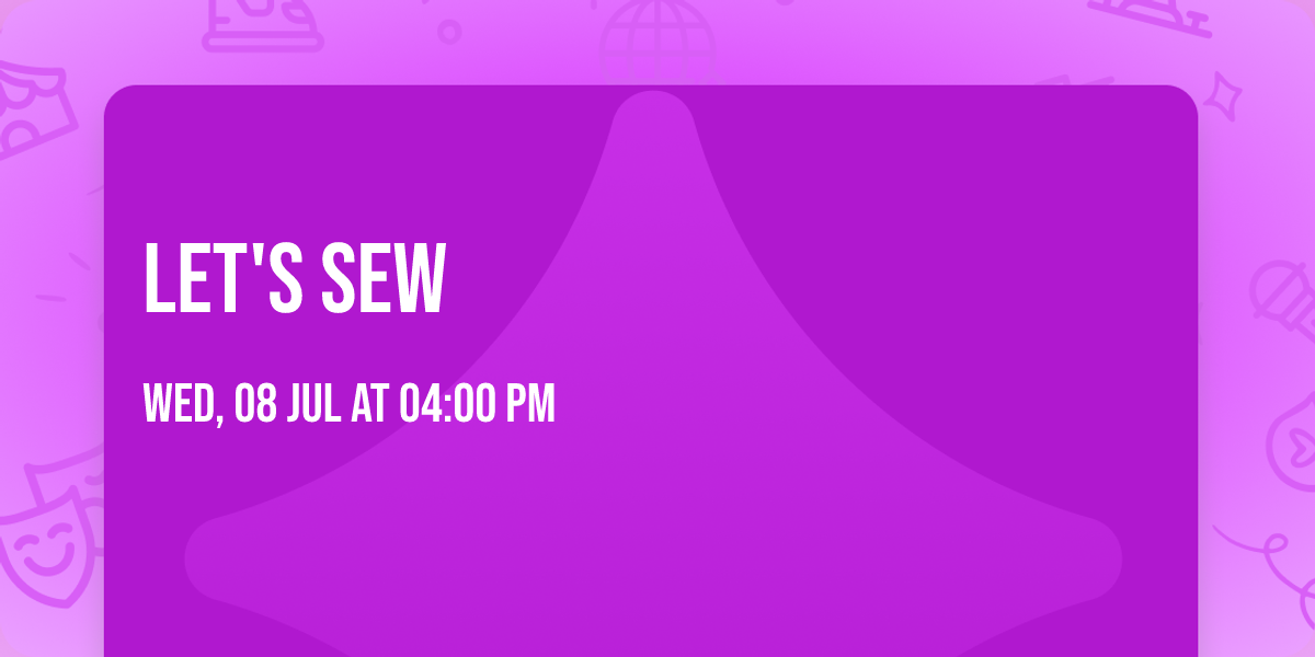 Let's Sew