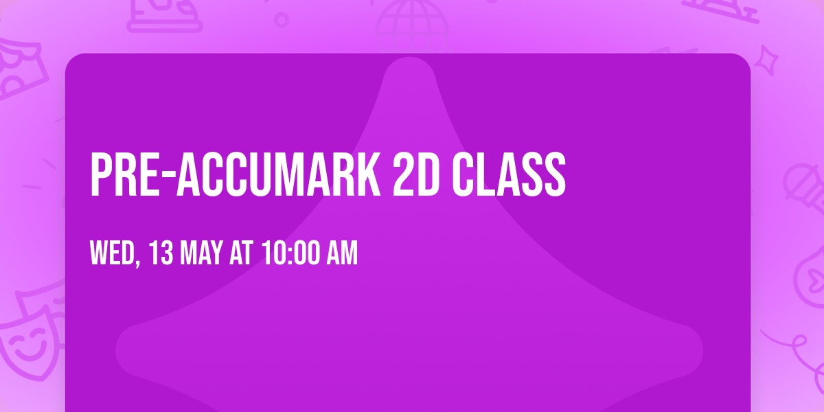 Pre-AccuMark 2D Class