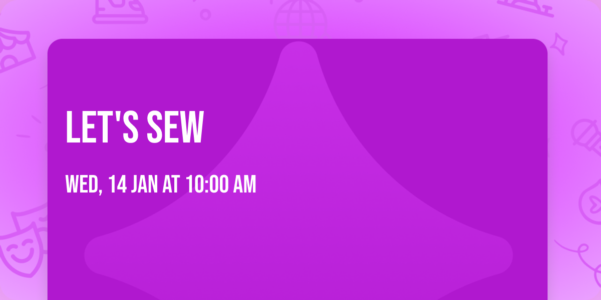 Let's Sew