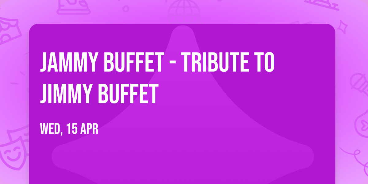 Jammy Buffet - Tribute to Jimmy Buffet