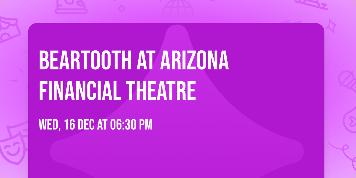 Beartooth at Arizona Financial Theatre