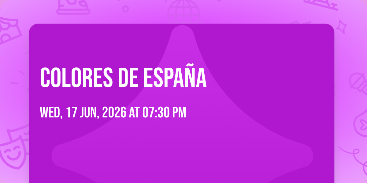 Colores de Espa\u00f1a