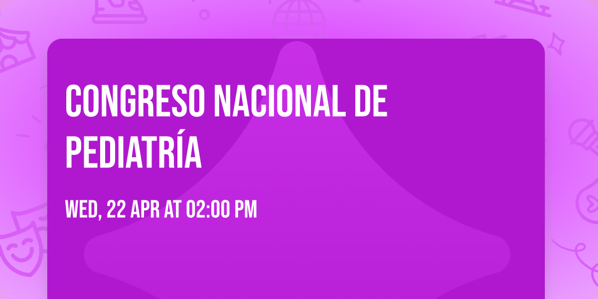 Congreso Nacional de Pediatr\u00eda