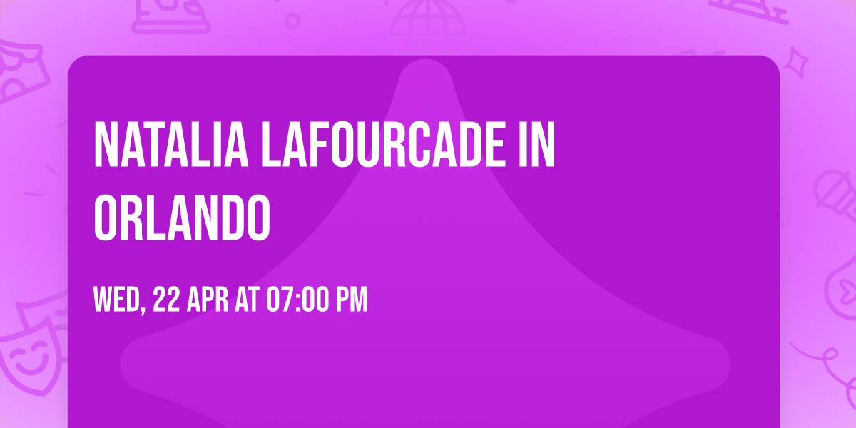 Natalia Lafourcade in Orlando