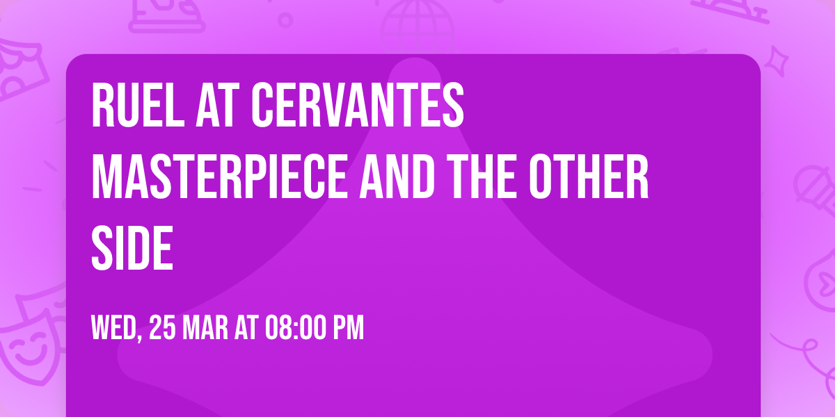 Ruel at Cervantes Masterpiece and The Other Side