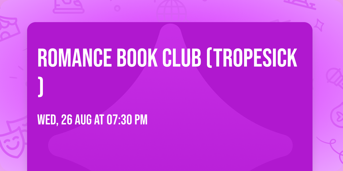 Romance Book Club (Tropesick) 