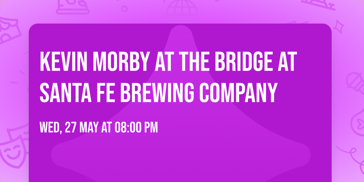 Kevin Morby at The Bridge At Santa Fe Brewing Company