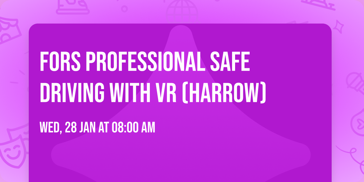 FORS Professional Safe Driving with VR (Harrow)