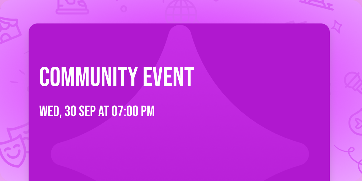 Community Event