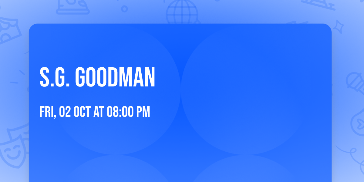 S.G. Goodman