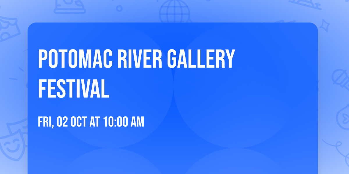 Potomac River Gallery Festival
