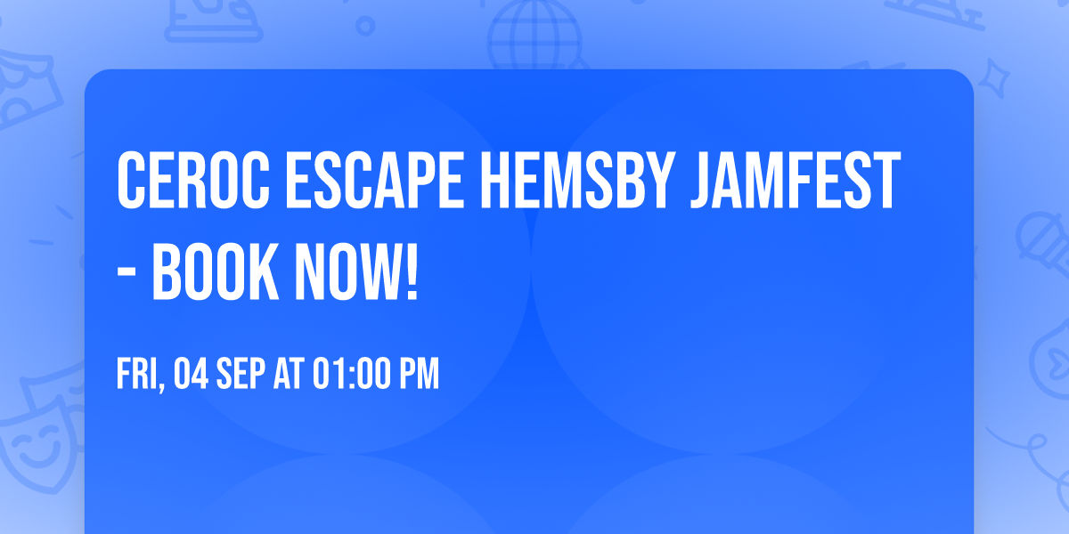 Ceroc Escape Hemsby Jamfest - BOOK NOW!
