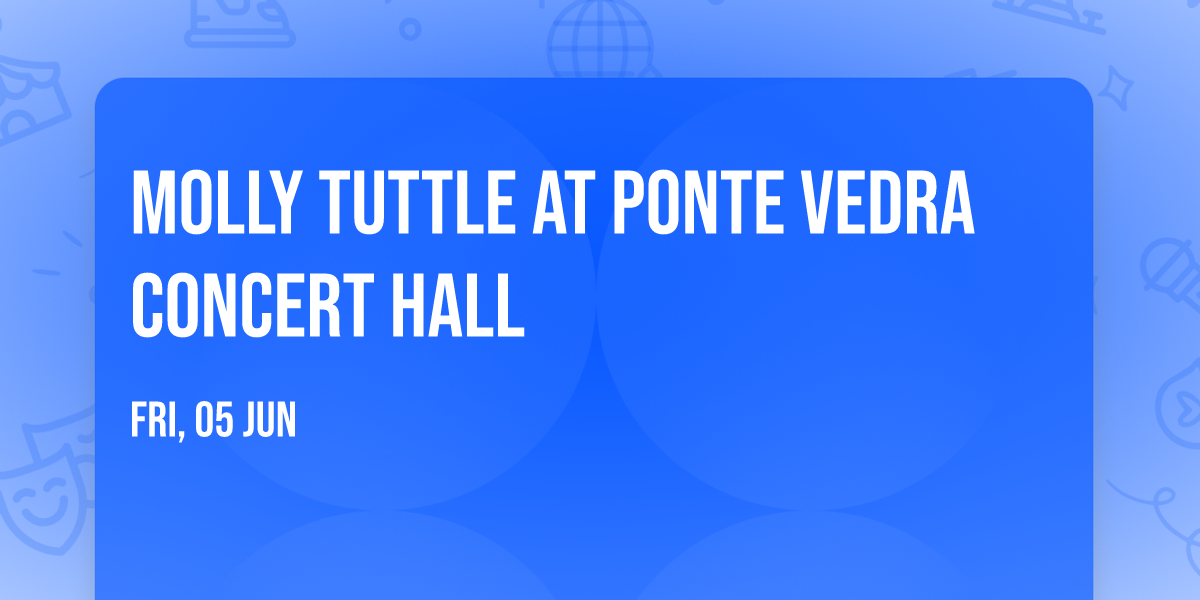 Molly Tuttle at Ponte Vedra Concert Hall