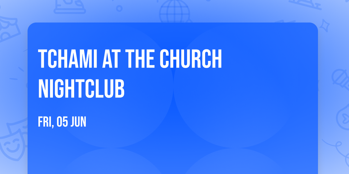 Tchami at The Church Nightclub