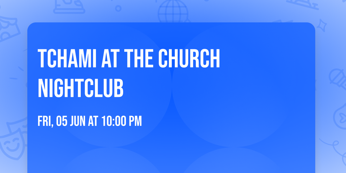 Tchami at The Church Nightclub