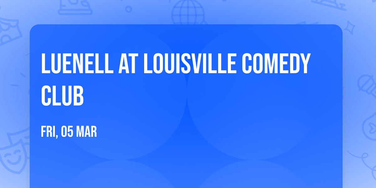 Luenell at Louisville Comedy Club