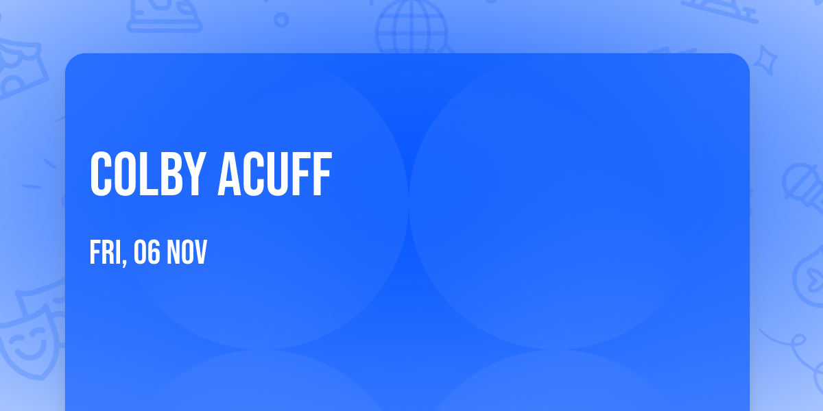 Colby Acuff