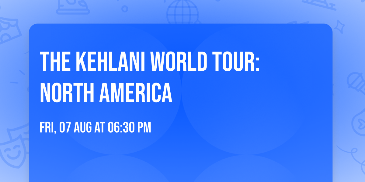 THE KEHLANI WORLD TOUR: North America