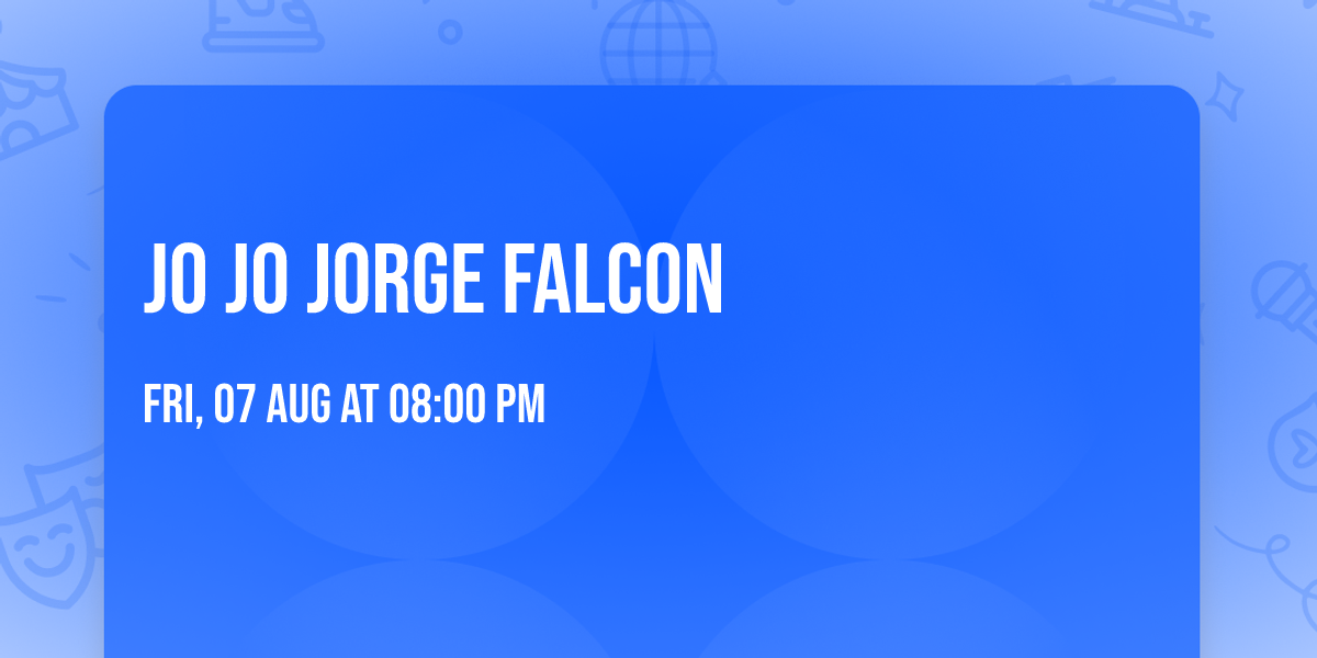 Jo Jo Jorge Falcon