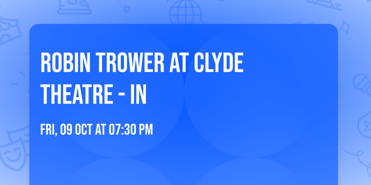 Robin Trower at Clyde Theatre - IN