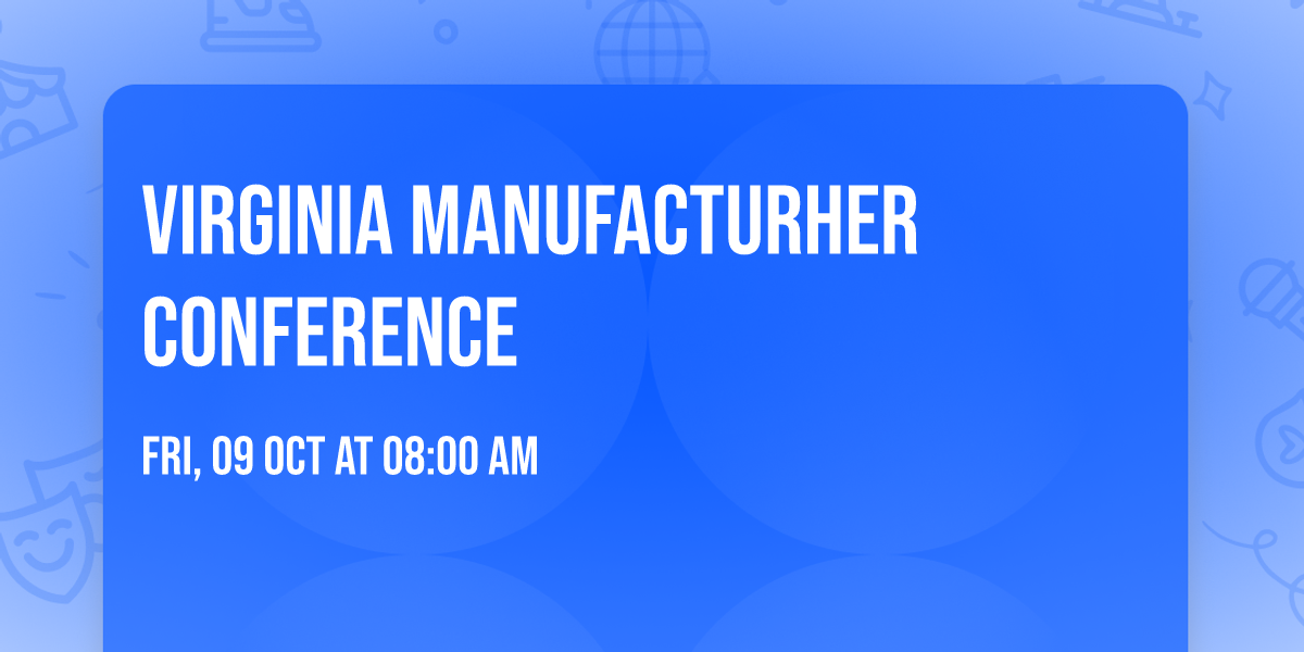 Virginia ManufacturHER Conference