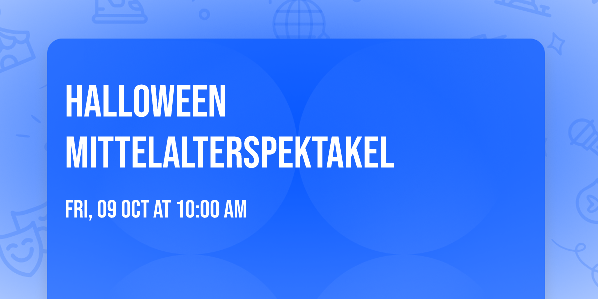 Halloween Mittelalterspektakel