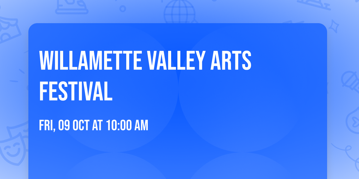 Willamette Valley Arts Festival