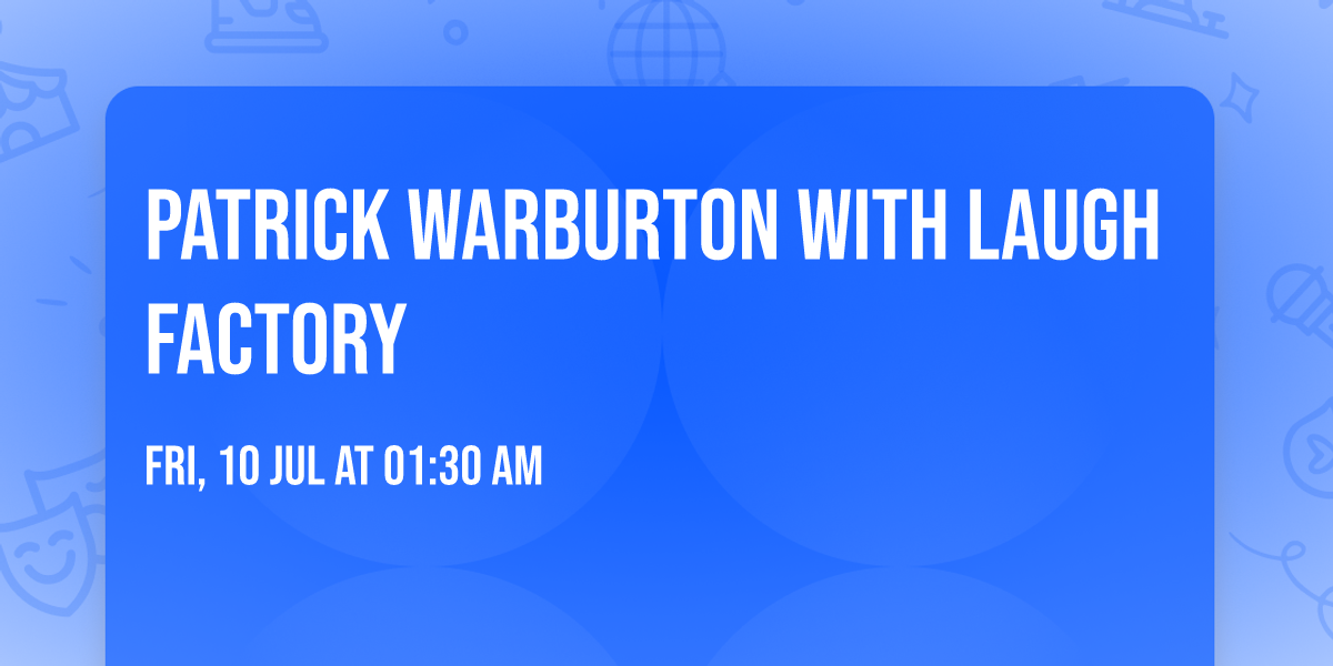 Patrick Warburton with Laugh Factory