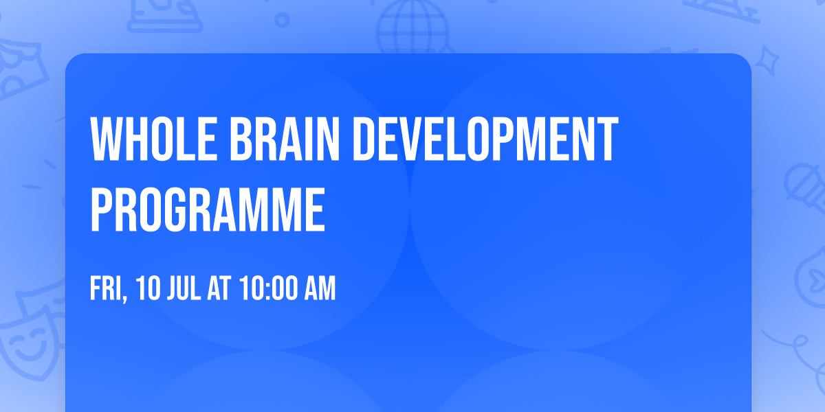 Whole Brain Development Programme