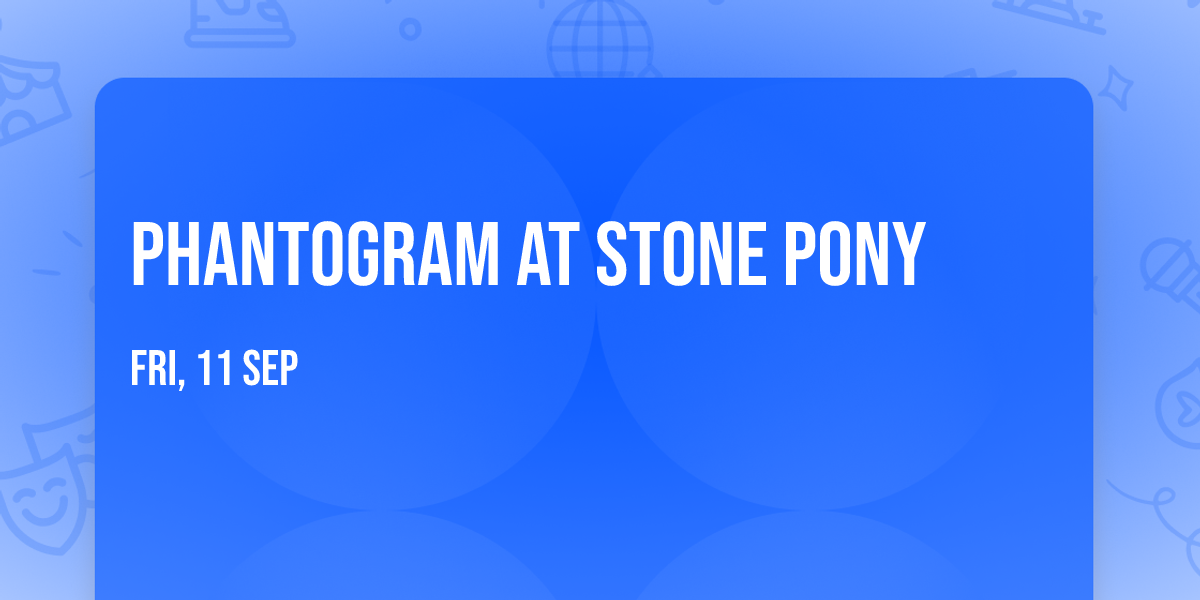 Phantogram at Stone Pony