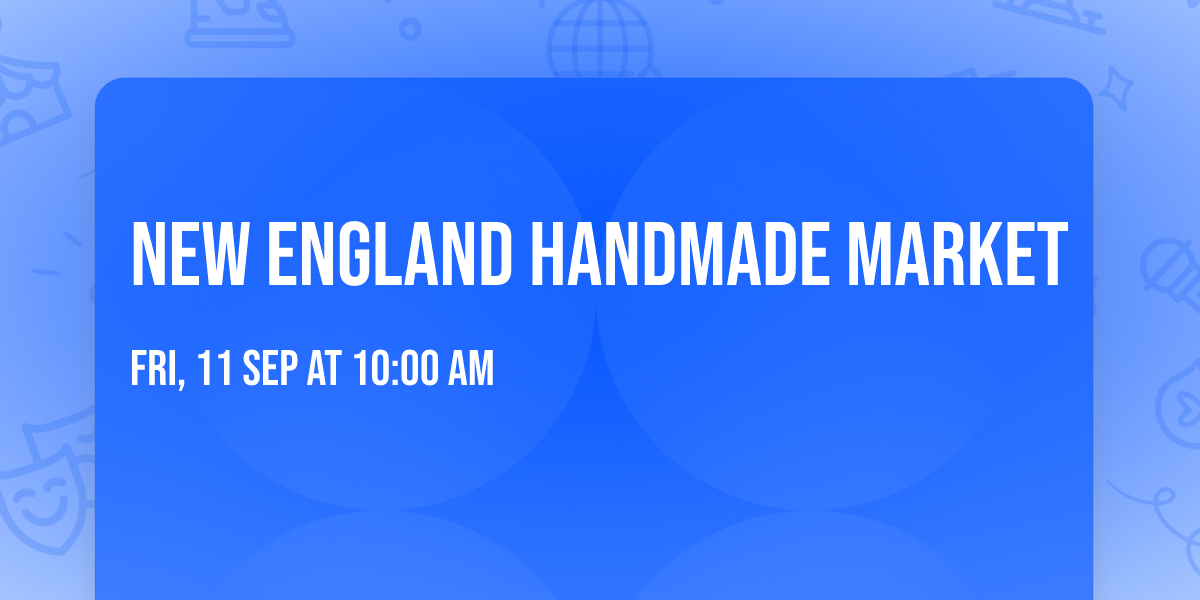 New England Handmade Market