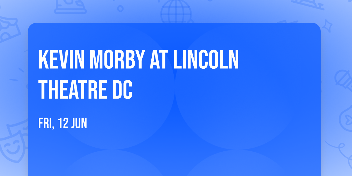 Kevin Morby at Lincoln Theatre DC