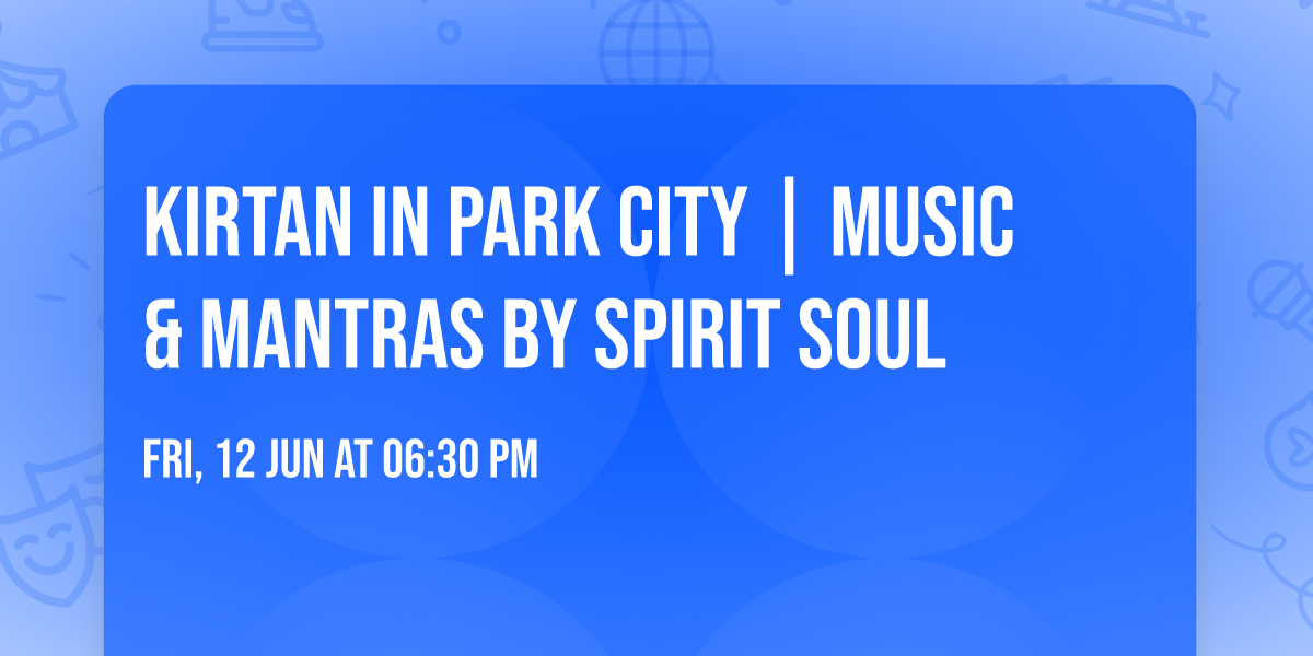 Kirtan in Park City | Music & Mantras by Spirit Soul