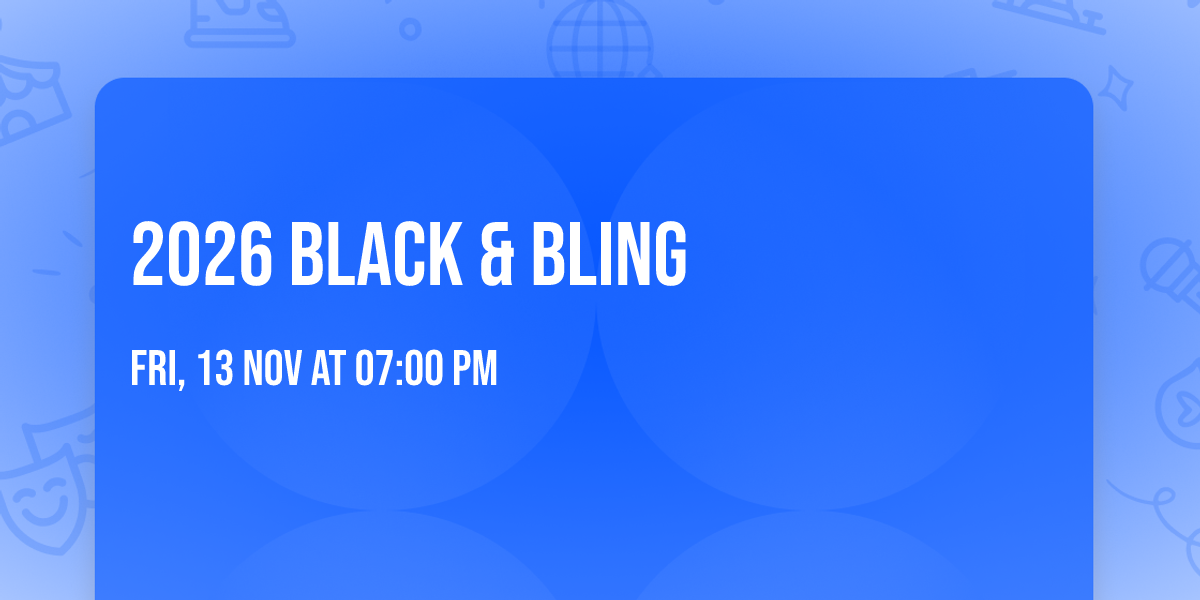 2026 Black & Bling