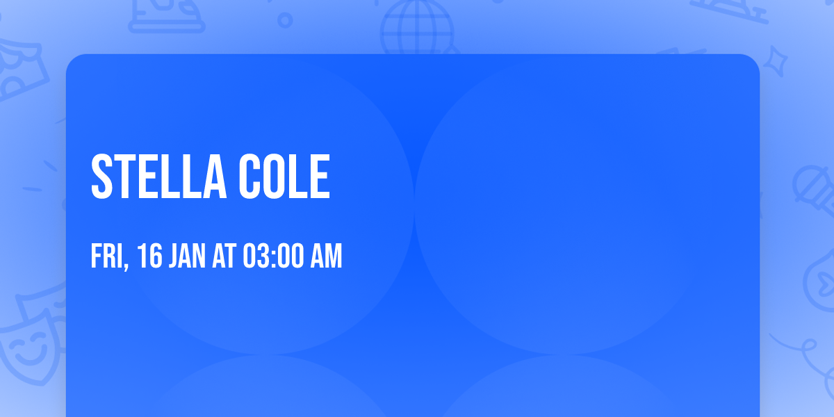 Stella Cole