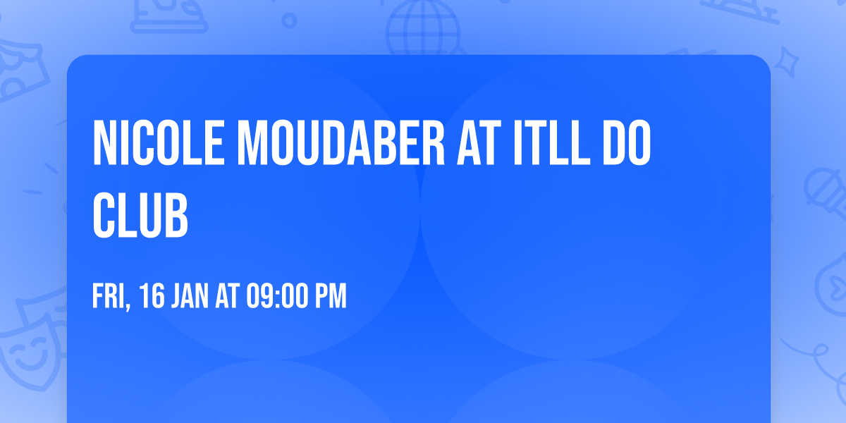 Nicole Moudaber at Itll Do Club