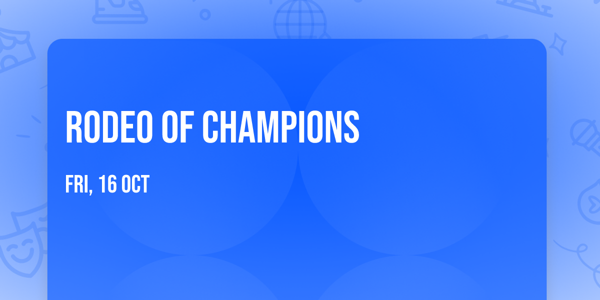 Rodeo of Champions