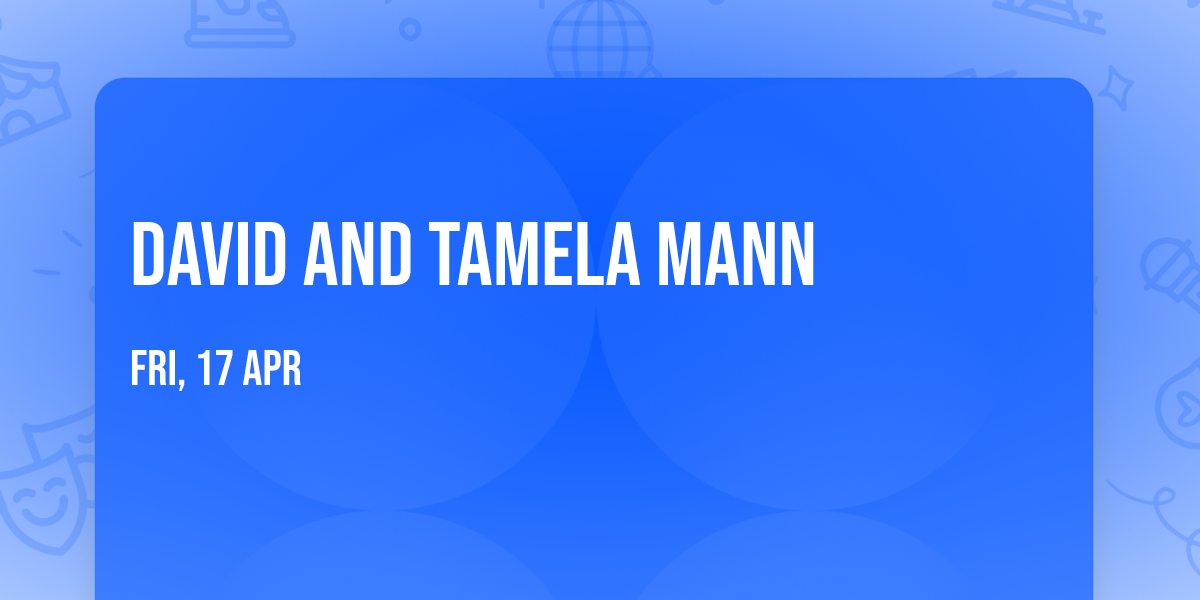 David and Tamela Mann