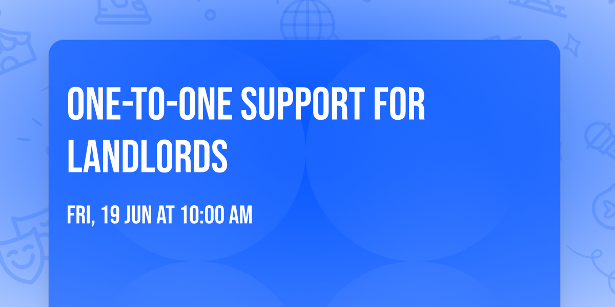 One-to-one support for landlords