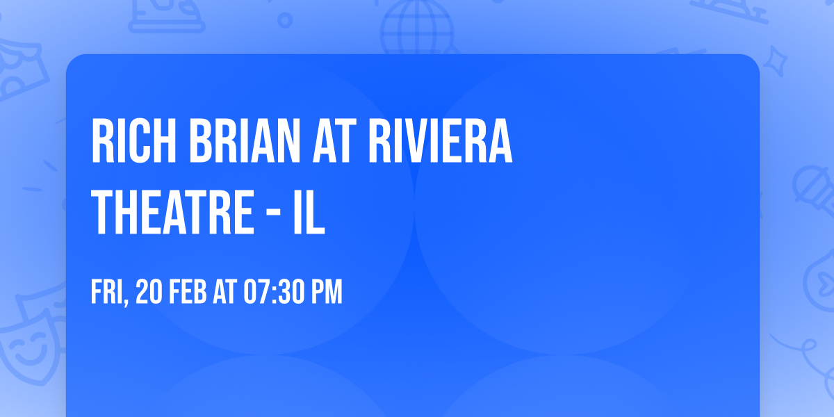 Rich Brian at Riviera Theatre - IL