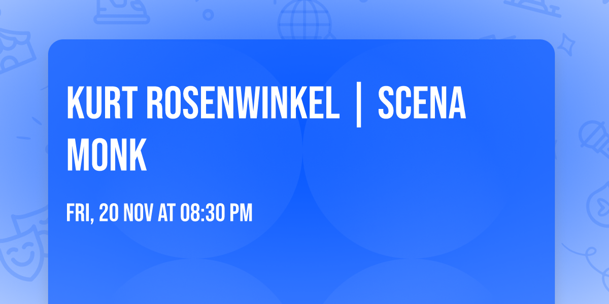 KURT ROSENWINKEL | Scena MONK