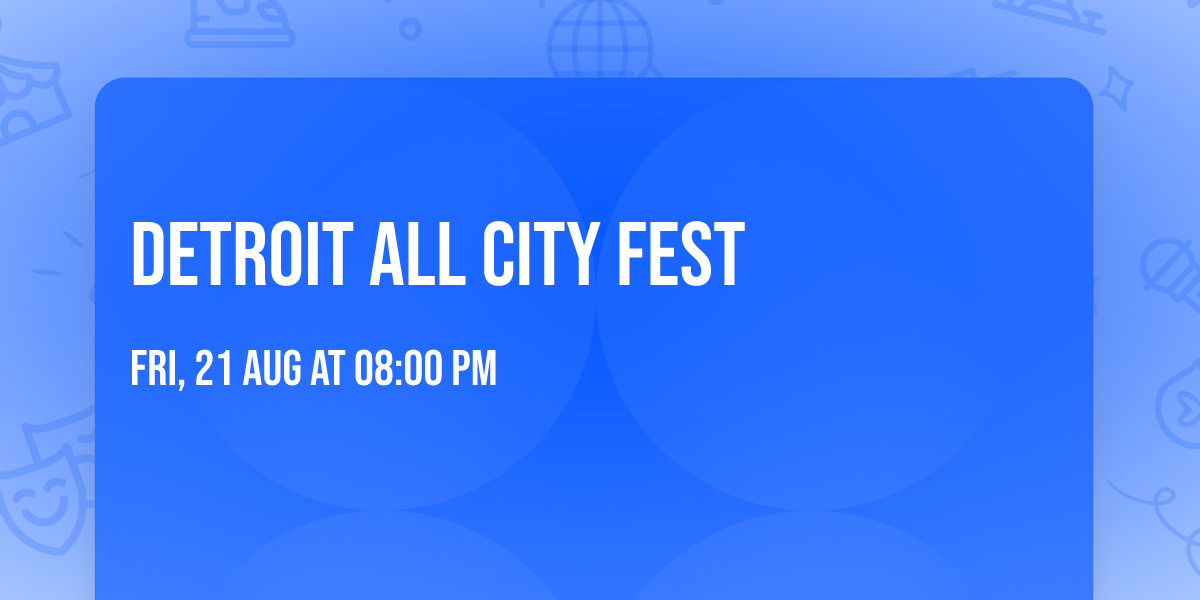 Detroit All City Fest