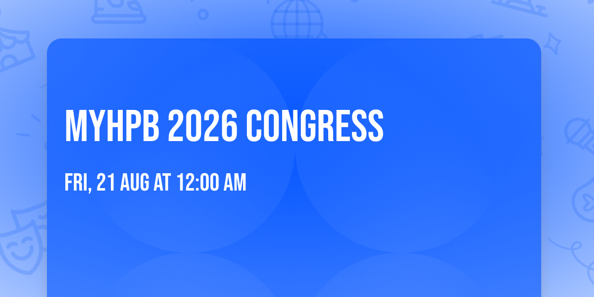 Myhpb 2026 congress